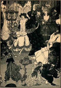 The Toilet of Helen, 1890-talet, 1935. av Aubrey Beardsley