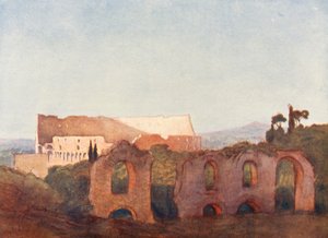 Rom: Coliseum (färglitografi)