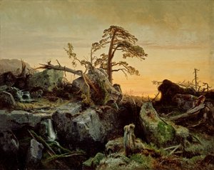 Målning av August Cappelen