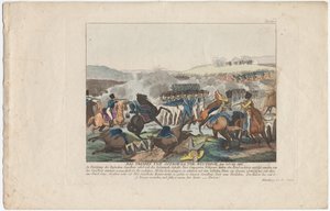 Möte i Ostrovno, nära Vitebsk, den 25 juli 1812 av August Friedrich Andreas Campe