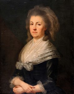 Porträtt av Francisca Catharina von Steiger