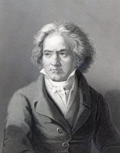 Ludwig van Beethoven, graverad av William Holl den yngre (gravyr)