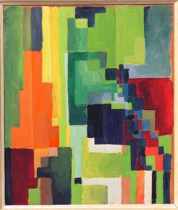 Färgade former II av August Macke