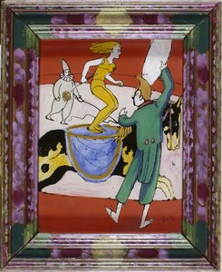 På cirkusen av August Macke