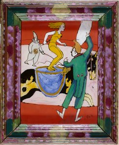 På cirkus av August Macke