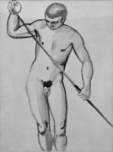 Naken man (färjeman)