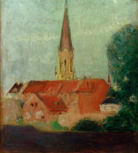 Marienkirche av August Macke