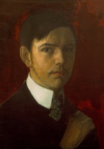 Självporträtt av August Macke