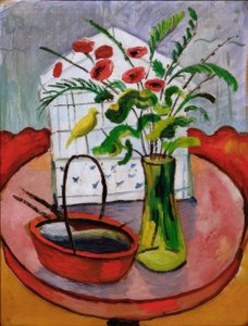 Vogelbauer av August Macke