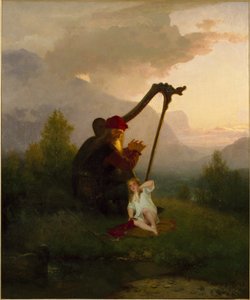 Kung Heimer och Aslög av August Malmström