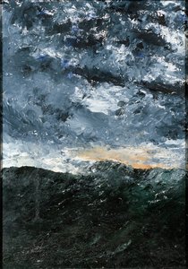 Landskap, havslandskap: Vågen VIII (Vågen VIII) av August Strindberg