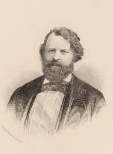 Porträtt av violinisten och kompositören Joseph Joachim 1831-1907.