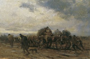 Den sårade transporten II av August von Pettenkofen