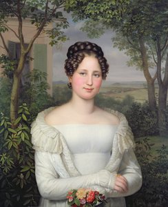Porträtt av Frau Horstmann, 1822