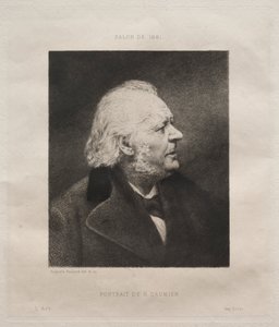Honoré Daumier, 1881. av Auguste Boulard