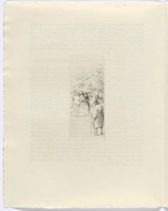 Frédéric Mistral: Mémoires et Recits av Frédéric Mistral: figurer på gatan (sidan 130) av Auguste Brouet