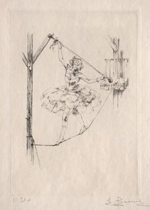 Tightrope Dancer av Auguste Brouet