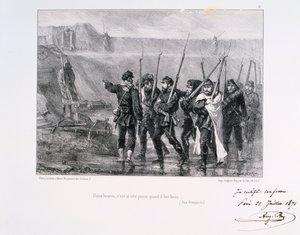 Två timmar går så fort när vädret är fint, Siege of Paris, 1870-1871 1871