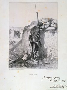 Belägring av Paris, fransk-preussiska kriget, 1870 1871.
