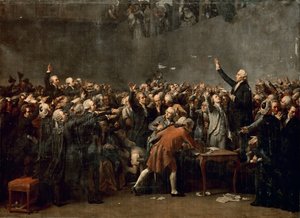 Tennisbaneeden den 20 juni 1789