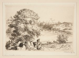 Angers, den av Auguste Lepere