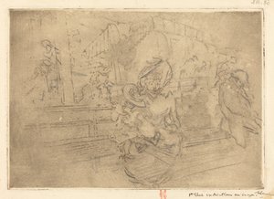 Avgång till Greenwich (Depart pour Greenwich) av Auguste Lepere