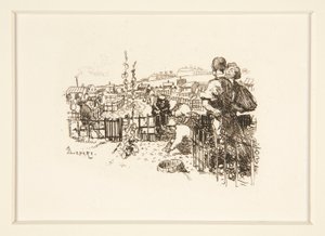 Trädgårdsarbete av Auguste Lepere