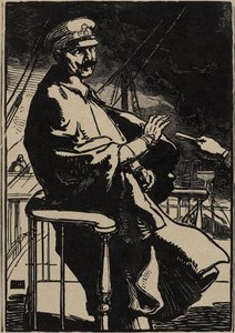 Kejsar William på sin yacht av Auguste Lepere