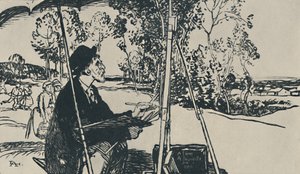 Anläggningsarkitekten, 1919 av Auguste Louis Lepère