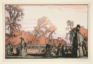 Le bassin des Tuileries (Dammen i Tuilerierna)