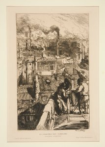 Gobelins-distriktet (The Goblin av Auguste Lepere