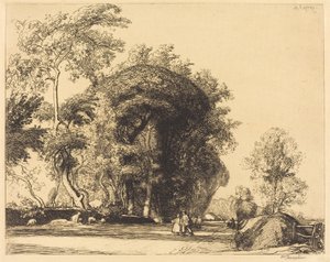 Stig från St.-Gilles, St.-Jean-de-Monts av Auguste Lepere