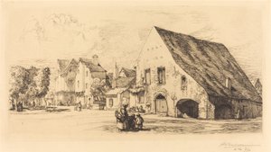 Provins (Seine et Marne) av Auguste Lepere