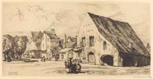 Provins (Seine et Marne) av Auguste Lepere
