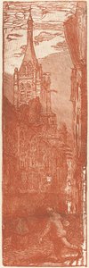 Saint-Severin, publicerad 1901. av Auguste Lepere
