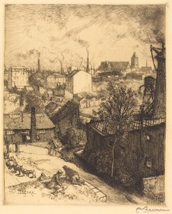 Souvenir från St. Denis av Auguste Lepere