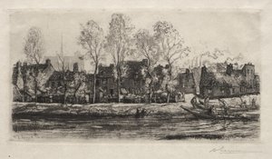 Amiens, Sommes stränder av Auguste Louis Lepère