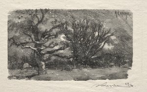 I Lantaras sovsal av Auguste Louis Lepère