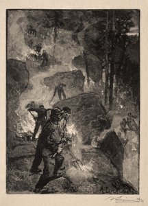 Ormbunksbrännare av Auguste Louis Lepère