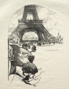 Eiffeltornet av Auguste Louis Lepère