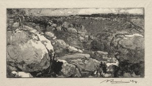 Long-Rocher-cirkusen av Auguste Louis Lepère