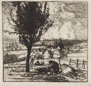 Önskar från Jouy-le-Moutier av Auguste Louis Lepère