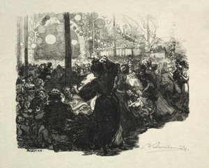 14 juli, Rue de Belleville, 10.00 av Auguste Louis Lepère