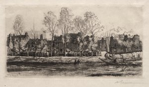 Amiens, Sommes stränder av Auguste Louis Lepère