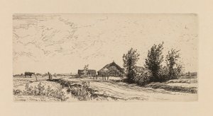 Auguste Lepère: Den lilla koherden. av Auguste Louis Lepère