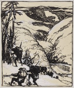 I Vogeserna av Auguste Louis Lepère