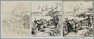 Start av Marne-manövern av Auguste Louis Lepère