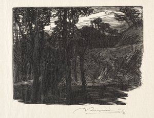 Kväll. av Auguste Louis Lepère