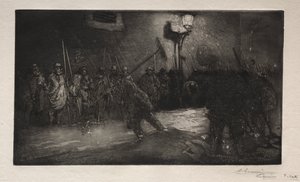 Call of the Night Sweepers av Auguste Louis Lepère