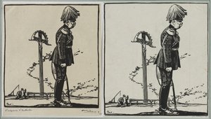 Kejsaren av Österrike, 1914. av Auguste Louis Lepère